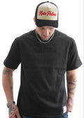 Embossed Tee Black